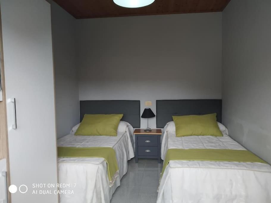 Apartamento Con Terraza Y Vistas Al Mar Bueu Eksteriør billede